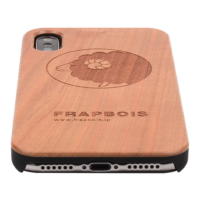 【iPhoneXS/X ケース】WOODケース (A Solid SHEEP)goods_nameサブ画像