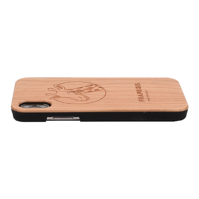 【iPhoneXS/X ケース】WOODケース (A Solid GIRAFFE)goods_nameサブ画像