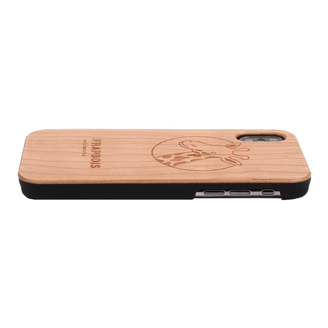 【iPhoneXS/X ケース】WOODケース (A Solid GIRAFFE)goods_nameサブ画像