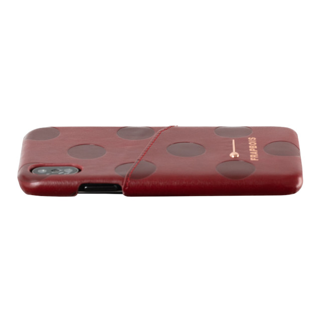 【iPhoneXS/X ケース】MOKKIN CASE 背面レザーケース (RED)goods_nameサブ画像