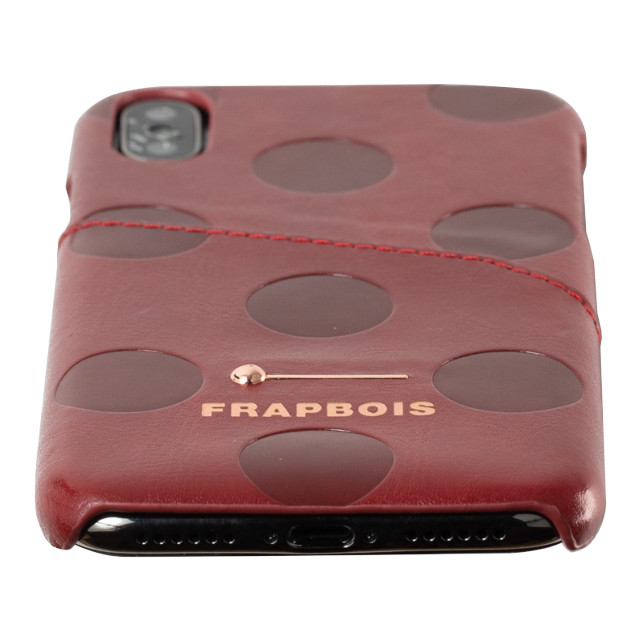 【iPhoneXS/X ケース】MOKKIN CASE 背面レザーケース (RED)goods_nameサブ画像