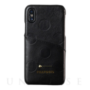 【iPhoneXS/X ケース】MOKKIN CASE 背面レザ...