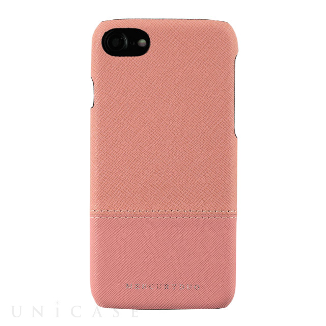 【iPhoneSE(第2世代)/8/7/6s/6 ケース】BI COLOR 背面型ケース (PEACH)