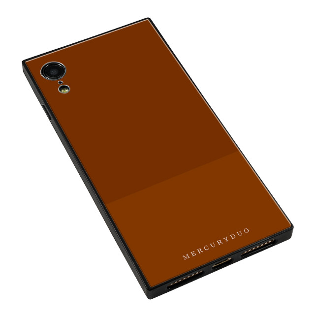 【iPhoneXR ケース】BI COLOR 背面型ガラスケース (CHOCOLATE)goods_nameサブ画像