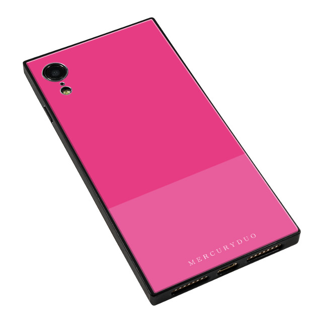 【iPhoneXR ケース】BI COLOR 背面型ガラスケース (RASPBERRY)サブ画像