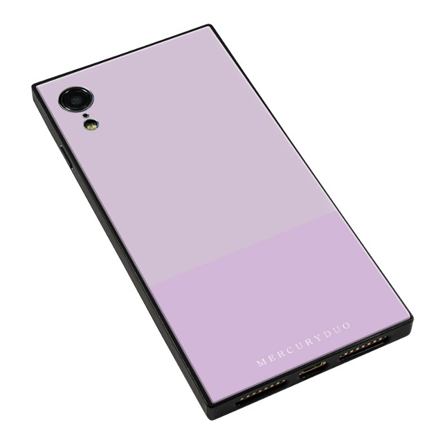 【iPhoneXR ケース】BI COLOR 背面型ガラスケース (LAVENDER)goods_nameサブ画像