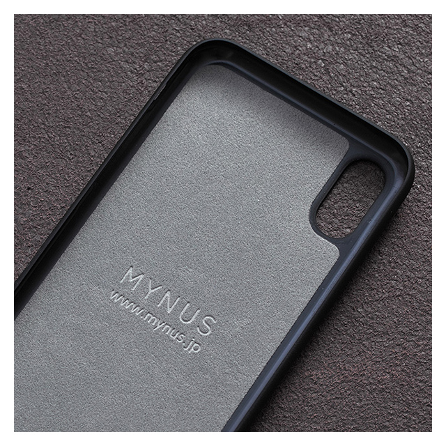 【iPhoneXS ケース】MYNUS iPhoneXS CASE (マットブラック)goods_nameサブ画像