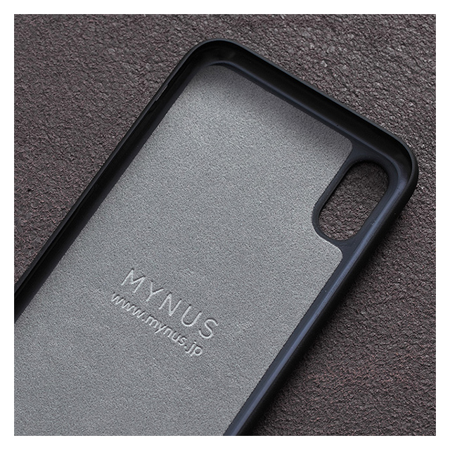 【iPhoneXS ケース】MYNUS iPhoneXS CASE (マットホワイト)サブ画像