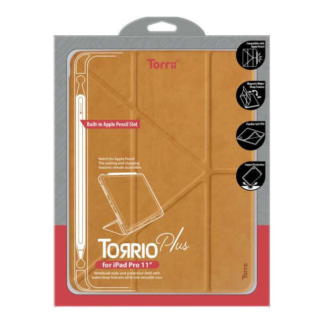 【iPad Pro(11inch)(第1世代) ケース】TORRIO Plus (Brown)サブ画像