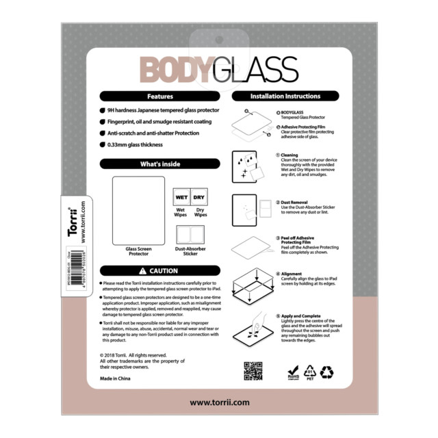 【iPad Pro(12.9inch)(第3世代) フィルム】BODYGLASS PREMIUMgoods_nameサブ画像