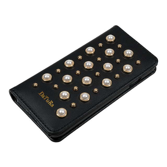 【iPhone8/7/6s/6 ケース】PEARL STUDS 手帳ケース (BLACK)goods_nameサブ画像