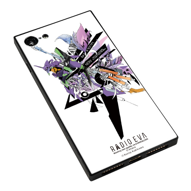 【iPhone8/7 ケース】RADIO EVA スクエア型 ガラスケース (SHINJI)goods_nameサブ画像