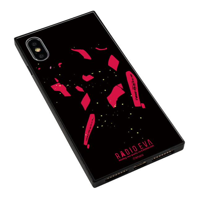 【iPhoneXS/X ケース】RADIO EVA スクエア型 ガラスケース (YAMIYO (RED))goods_nameサブ画像