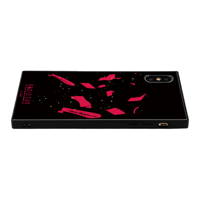 【iPhoneXS/X ケース】RADIO EVA スクエア型 ガラスケース (YAMIYO (RED))goods_nameサブ画像