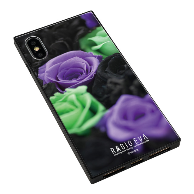 【iPhoneXS/X ケース】RADIO EVA スクエア型 ガラスケース (ROSE)goods_nameサブ画像