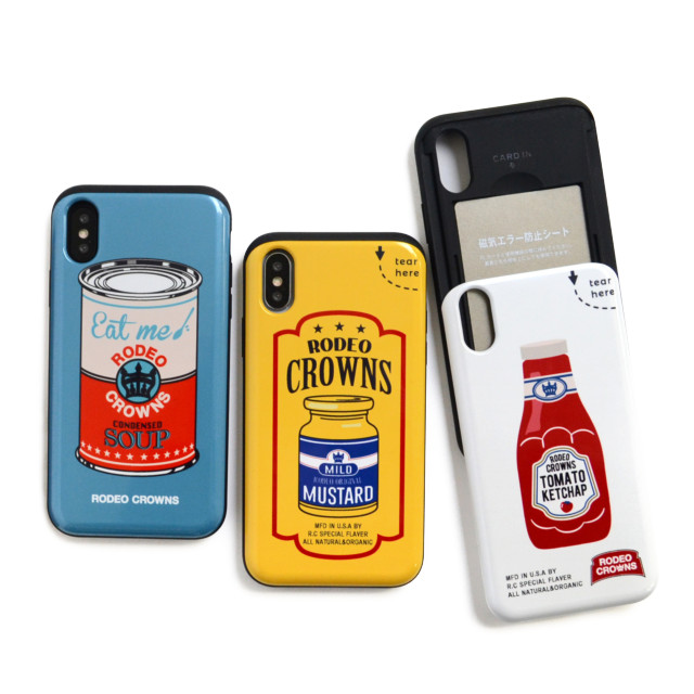 【iPhoneXS/X ケース】RODEO CROWNS カード収納型背面ケース (スープ/BLUE)goods_nameサブ画像