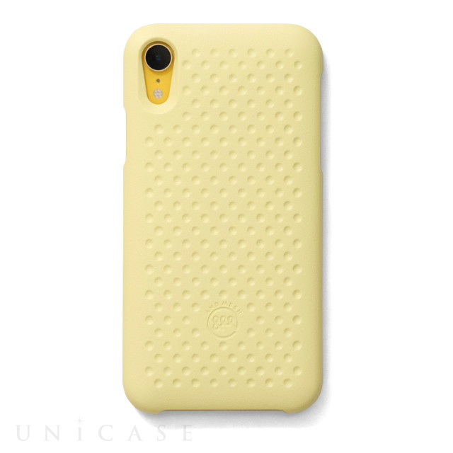 【iPhoneXR ケース】Haptic Case (Light Yellow)