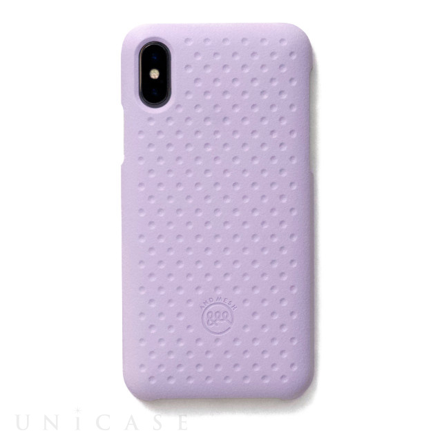 【iPhoneXS/X ケース】Haptic Case (Light Purple)