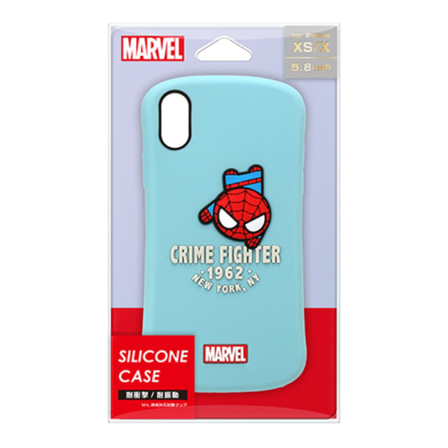 【iPhoneXS/X ケース】シリコンケース (スパイダーマン)goods_nameサブ画像