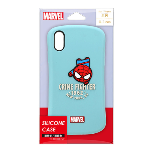 【iPhoneXR ケース】シリコンケース (スパイダーマン)サブ画像