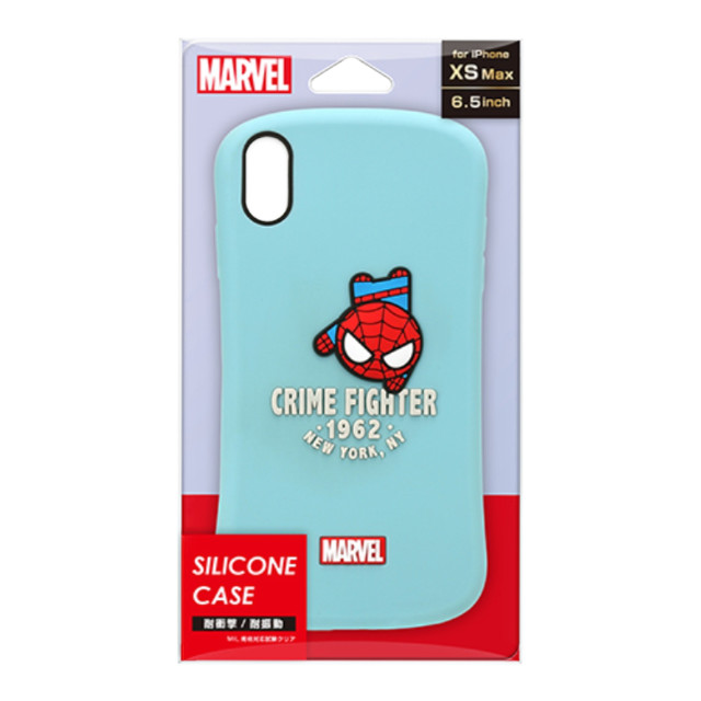 【iPhoneXS Max ケース】シリコンケース (スパイダーマン)goods_nameサブ画像