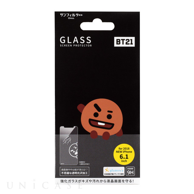 【iPhoneXR フィルム】BT21 強化ガラス (SHOOKY)