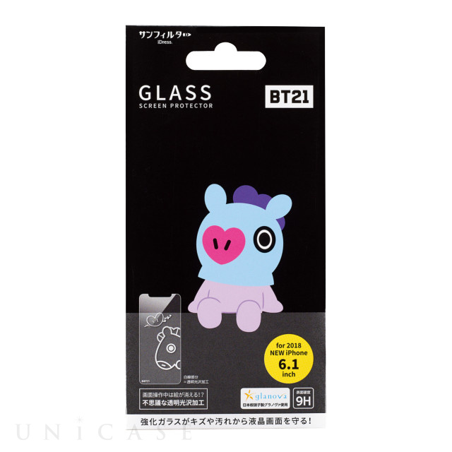 【iPhoneXR フィルム】BT21 強化ガラス (MANG)