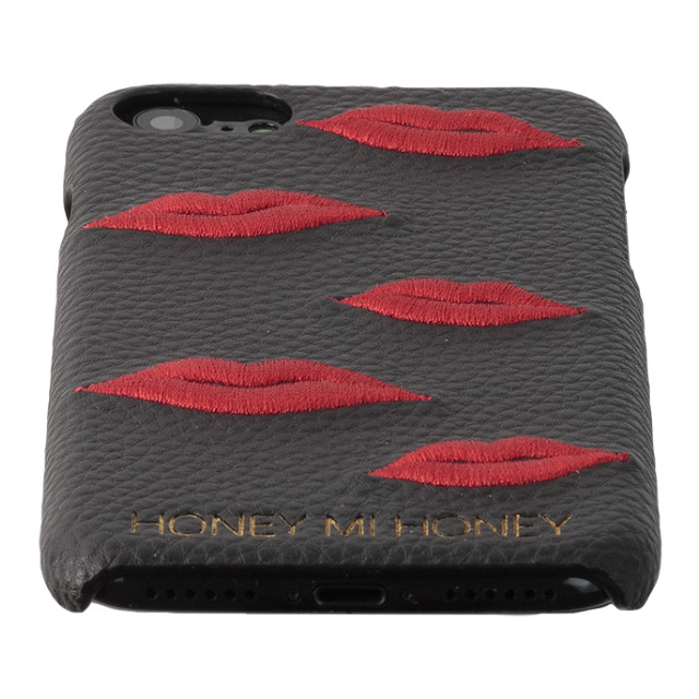 【iPhoneSE(第2世代)/8/7/6s/6 ケース】LIP iPhone case (BLK)サブ画像