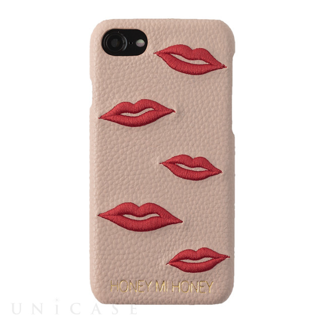 【iPhoneSE(第2世代)/8/7/6s/6 ケース】LIP iPhone case (BEG)