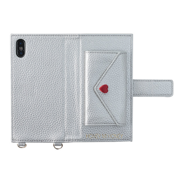 【iPhoneXS/X ケース】LETTER book iPhone case (SLV)goods_nameサブ画像