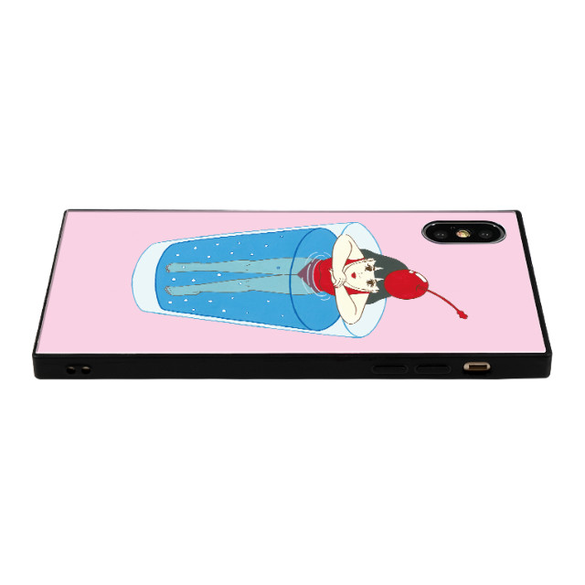 【iPhoneXS Max ケース】竹井千佳 スクエア型 ガラスケース (soda)goods_nameサブ画像