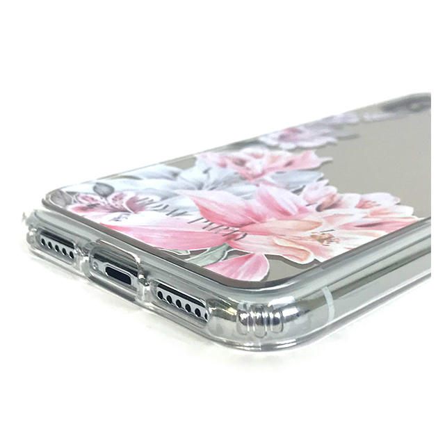 【iPhoneXS/X ケース】ROYAL PARTY ミラー背面ケース (フラワー/SILVER)サブ画像