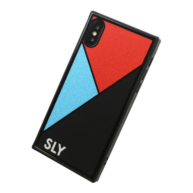 【iPhoneXS/X ケース】SLY 背面ケース (ラメガラスケース_BLACK)goods_nameサブ画像