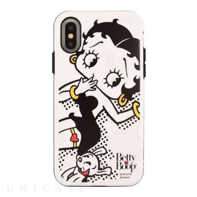 【iPhoneXS/X ケース】BETTY BOOP ハイブリッドケース (ベティ)