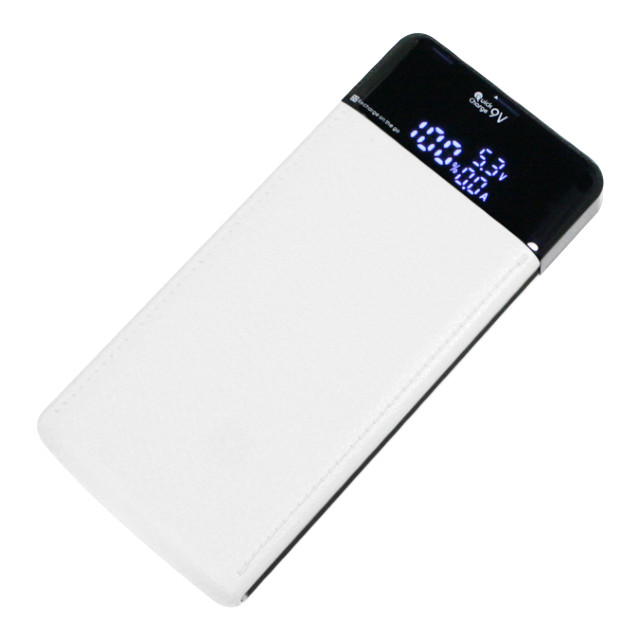 レザーリチウム充電器 10000mAh (ホワイト)goods_nameサブ画像