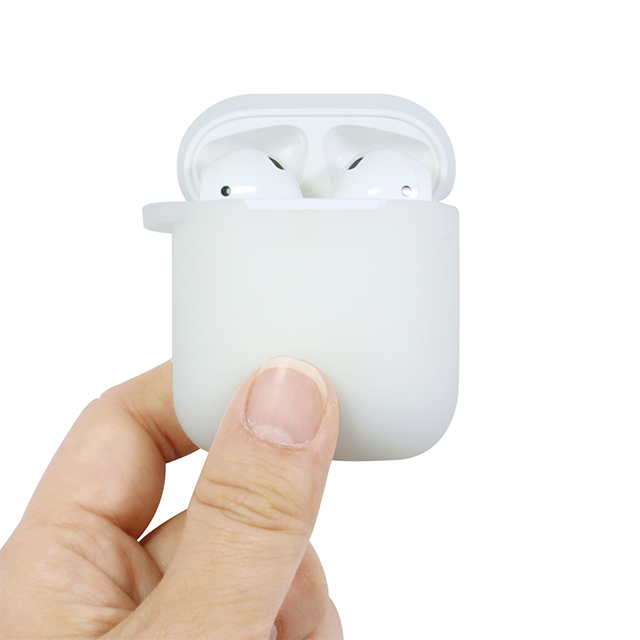 【AirPods(第2/1世代) ケース】AirPods専用 シリコンケース (クリア)サブ画像