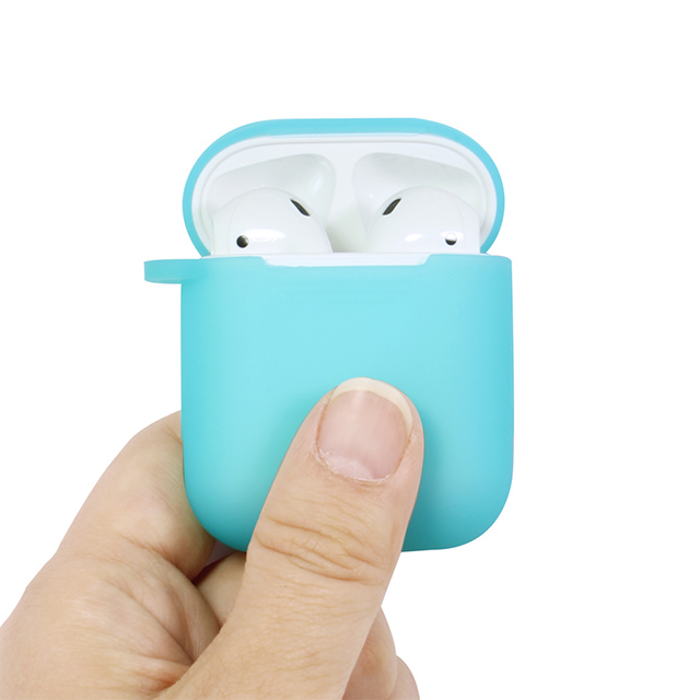 【AirPods(第2/1世代) ケース】AirPods専用 シリコンケース (クリアブルー)goods_nameサブ画像