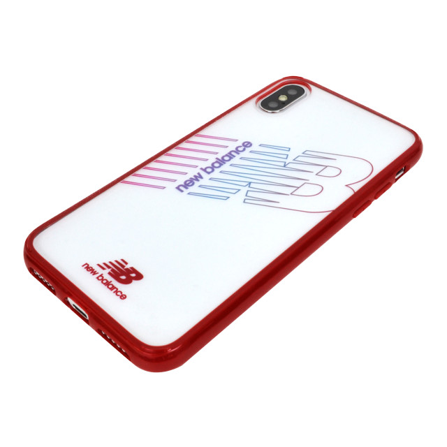 【iPhoneXS/X ケース】TPU＋PCハイブリッド クリアケース (レッド)goods_nameサブ画像