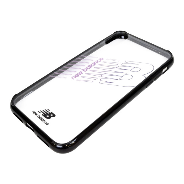 【iPhoneXR ケース】TPU＋PCハイブリッド クリアケース (ブラック)goods_nameサブ画像