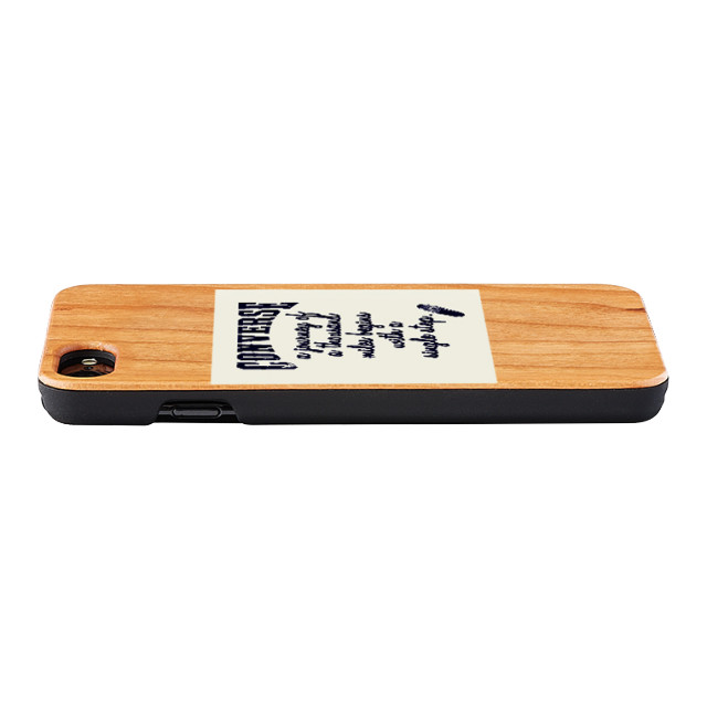 【iPhone8/7/6s/6 ケース】WOOD CASE (BOXLOGO WH)サブ画像