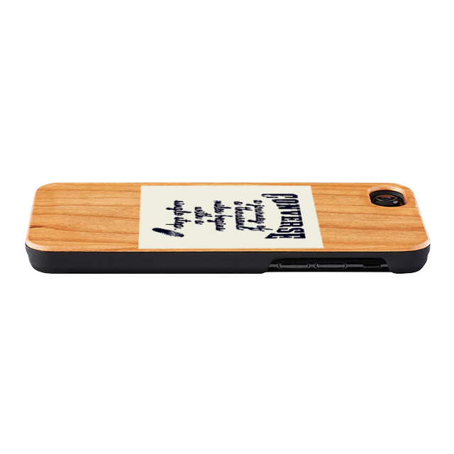 【iPhone8/7/6s/6 ケース】WOOD CASE (BOXLOGO WH)サブ画像