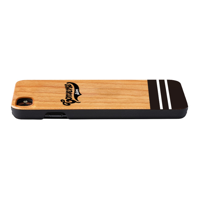 【iPhone8/7/6s/6 ケース】WOOD CASE (TeamLogo black)サブ画像