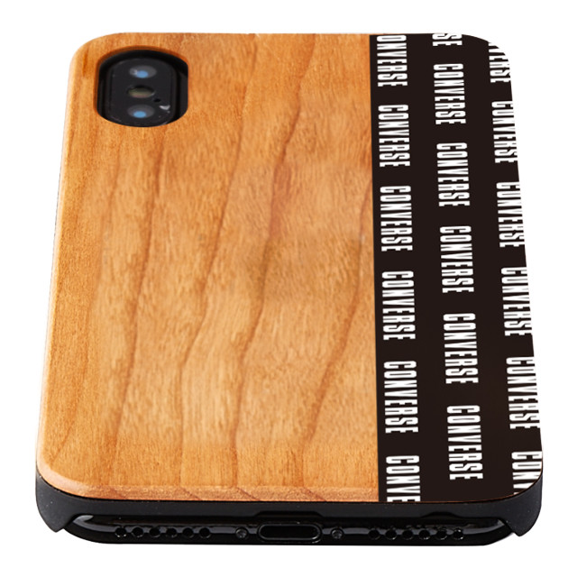 【iPhoneXS/X ケース】WOOD CASE (Pattern Black)goods_nameサブ画像