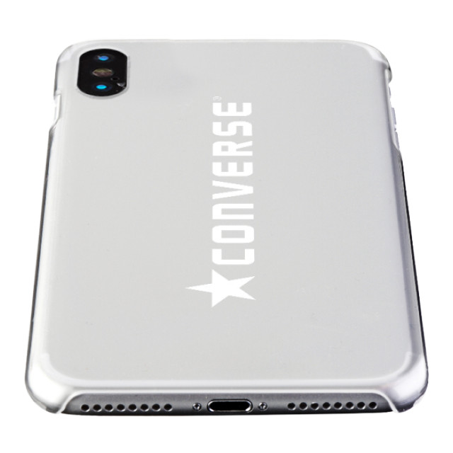 【iPhoneXS/X ケース】クリアケース (LOGO LARGE WHITE)サブ画像