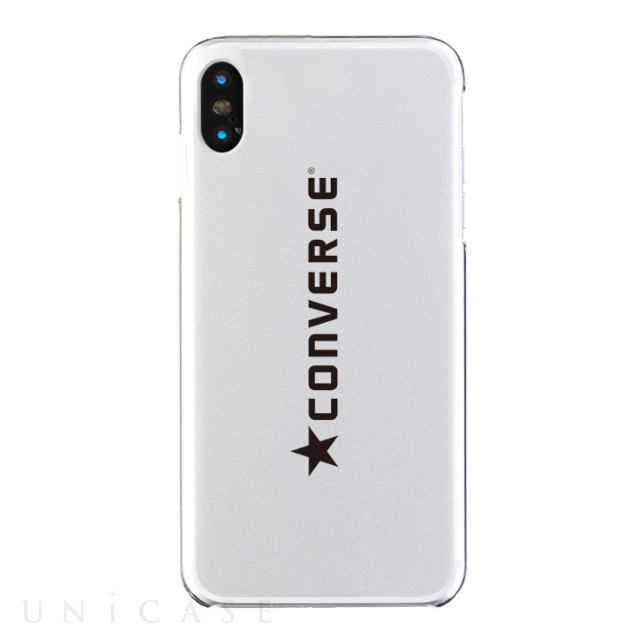 【iPhoneXS/X ケース】クリアケース (LOGO LARGE BLACK)