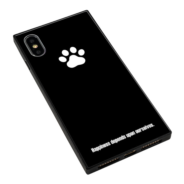 【iPhoneXS/X ケース】anniv. スクエア型 ガラスケース (Pad BLACK)goods_nameサブ画像