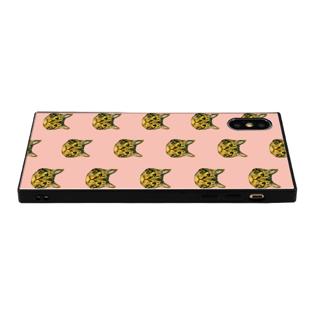 【iPhoneXS Max ケース】anniv. スクエア型 ガラスケース (Cat Pattern)goods_nameサブ画像