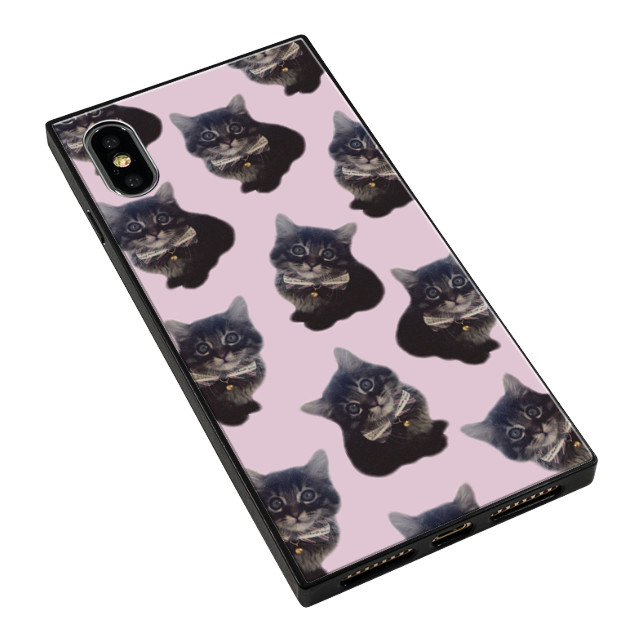 【iPhoneXS Max ケース】anniv. スクエア型 ガラスケース (Kitten)goods_nameサブ画像