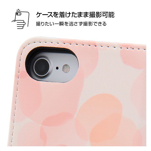 【iPhoneSE(第3/2世代)/8/7/6s/6 ケース】ディズニーキャラクター/手帳型アートケース マグネット (ドナルドダック1)サブ画像