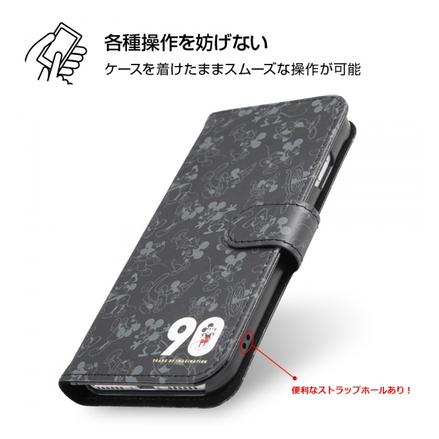 【iPhone8/7/6s/6 ケース】ミッキーマウス 90周年デザイン/手帳型アートケース マグネット (90周年/Anniversary_07)goods_nameサブ画像